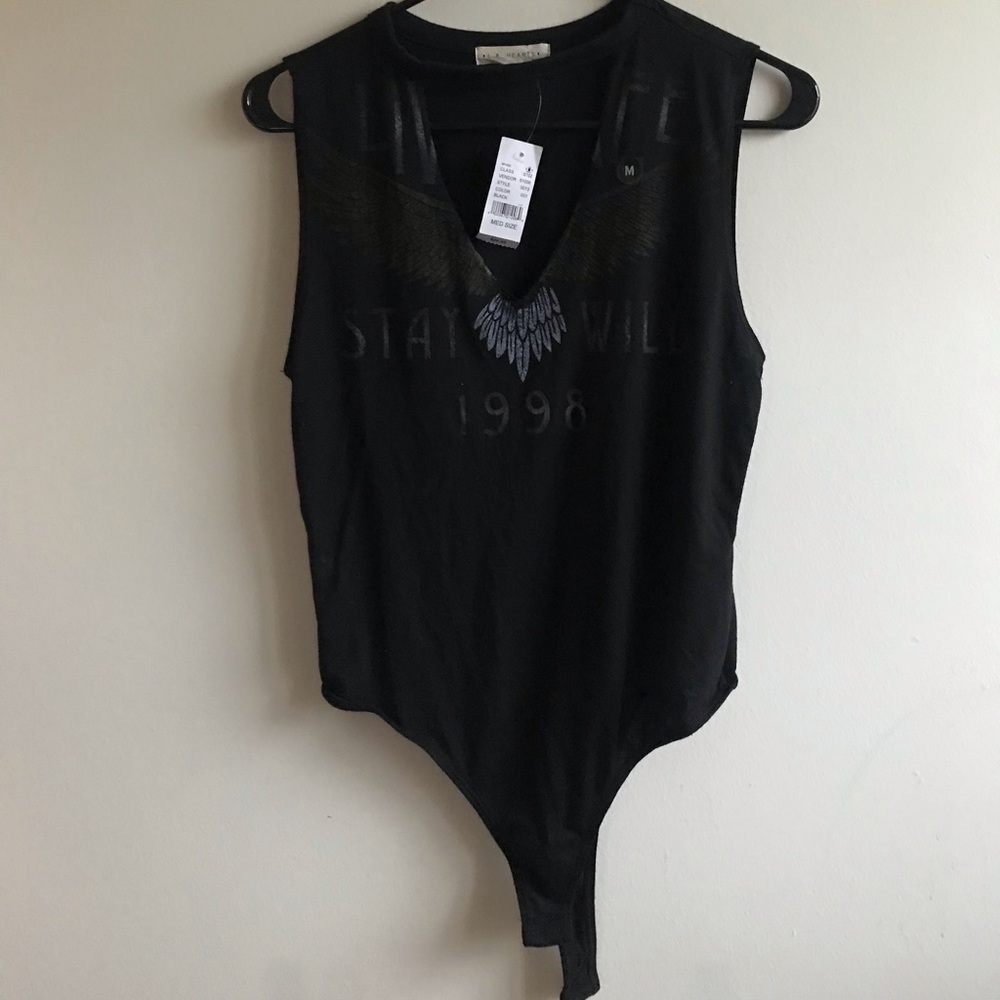 La hearts bodysuit